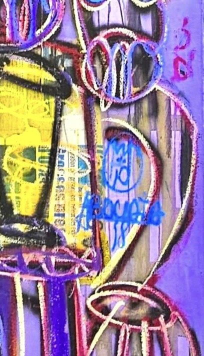 Aboudia - Untitled - 2021 – Paintings & Drawings, Canvas (photo 5 of 5)