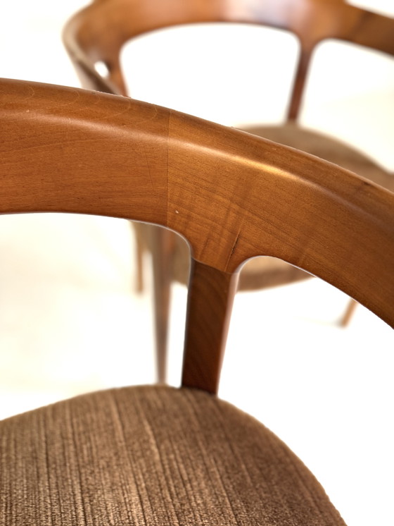 Image 1 of Set van 6 vintage eetkamerstoelen ‘60