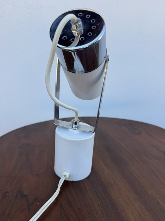 Small Space Age Lamp from the 1970s – Table lamps, Metal (photo 14 of 15)