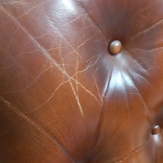 Image 1 of Poltrona da biblioteca particolarmente bella con borchie