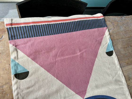 Image 1 of Designer design XL wall tapestry wall deco in pastel colors