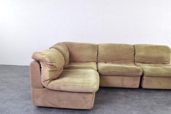 Image 1 of Mid-Century Modular Corner Sofa by Rolf Benz, 1970s.