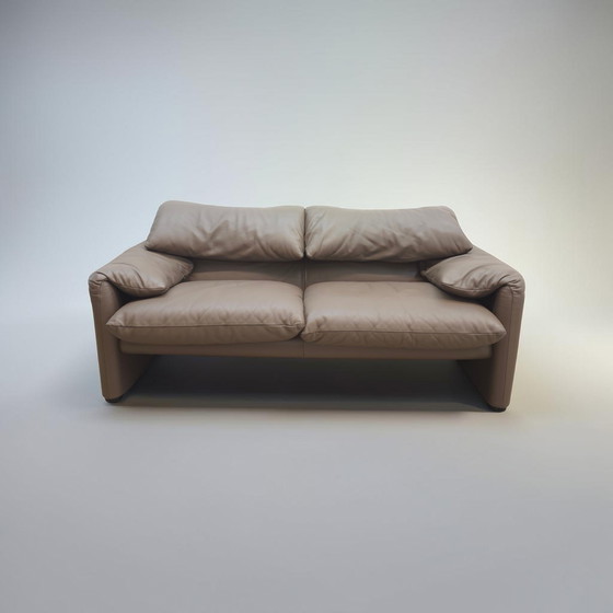 Image 1 of Cassina Maralunga suite sofá de diseño de dos plazas Magistretti