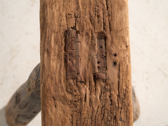Antieke iepenhouten Bank, China, circa 1900, Bankjes, Rustic (foto 4 van 7)