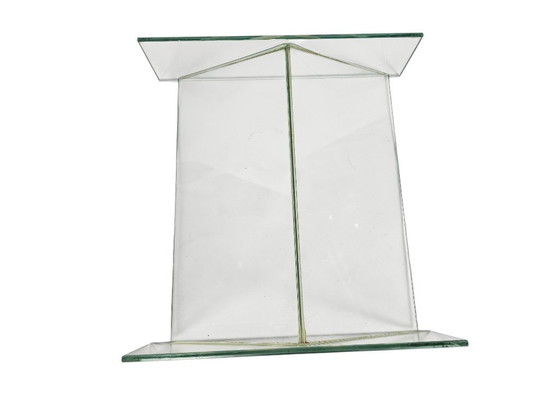 Image 1 of Daskas - design object - V- vase - glass - Rob Dashorst - 80's