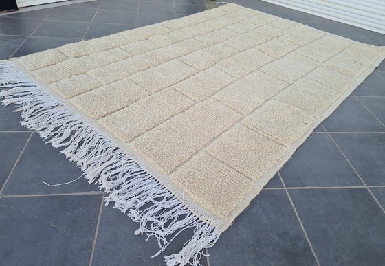 Image 1 of Authentischer, handgefertigter traditioneller Teppich aus reiner Wolle, 2/3 m²