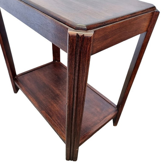 Image 1 of French Art Deco table with drawer, circa 1930