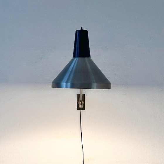 Image 1 of Lampada da scrivania telescopica vintage di metà secolo, lampada da parete Busquet Hala anni '50