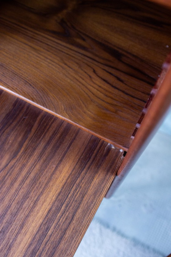 Image 1 of Vintage teakhouten dressoir Svend Aage Madsen Deense jaren 60