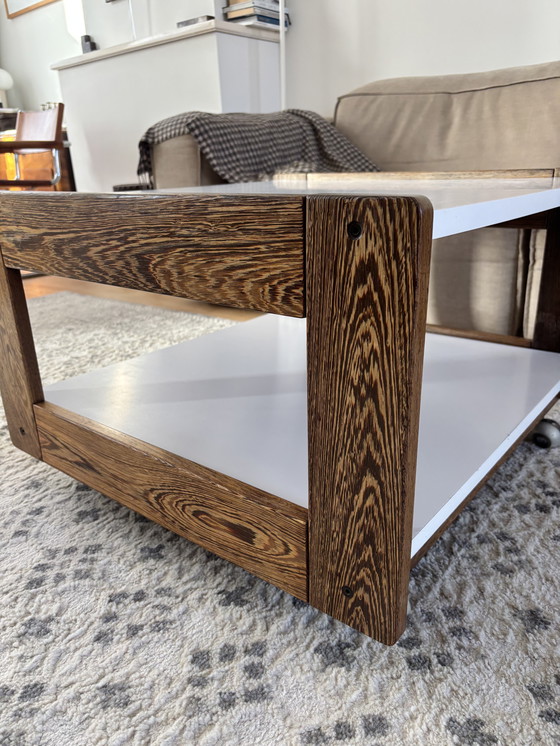 Image 1 of Cees Braakman (1917-1995), a wenge or Douglas fir and formica coffee table for Pastoe