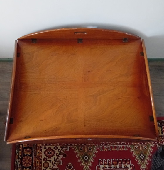 Grande Table Plateau de Majordome – Tables basses, Wood, Brass (photo 9 of 11)