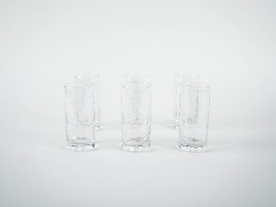 Image 1 of Ensemble de six verres, design danois, années 1970, fabriqués au Danemark