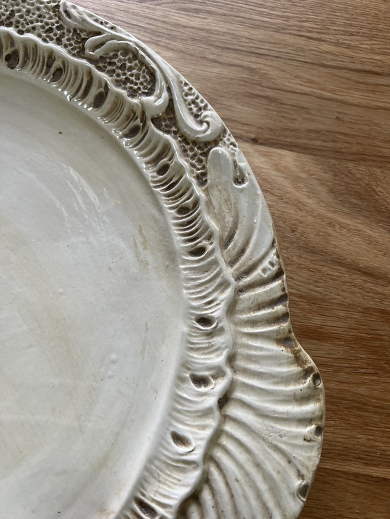 Image 1 of Vintage Capodimonte schaal Italië - N+kroon