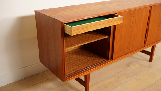 Image 1 of Vintage Sideboard | Sliding Doors | Scandinavian Design | 165 cm