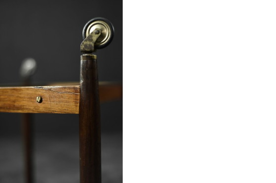 Image 1 of Chariot de service Ph23/2 en palissandre de Poul Hundevad, Mid Century Danish Modern, 1960s