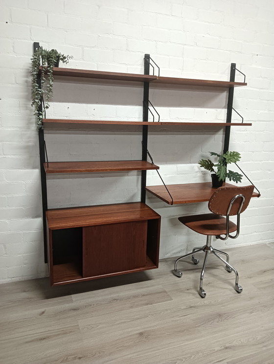 Image 1 of Poul cadovius Royal System Denmark modular wall unit