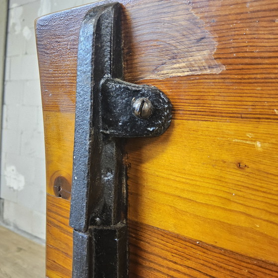 Image 1 of Antico leggio/scrivania (1920) in ghisa De mark Breda (antico banco di scuola)