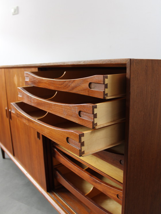 Image 1 of Vintage Danish Sideboard in Teak with 19 Drawers
