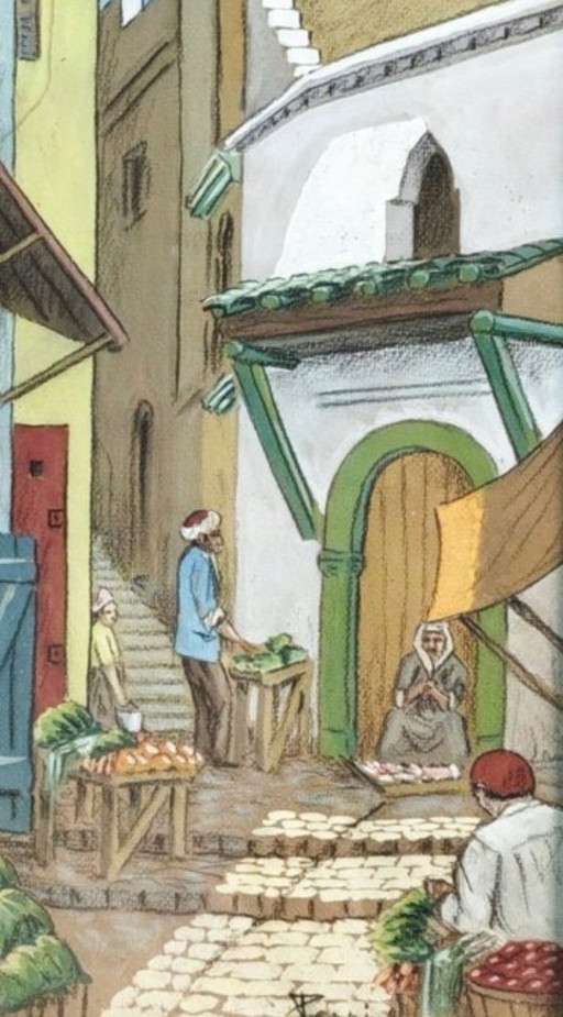 Pintura orientalista, c. 1930