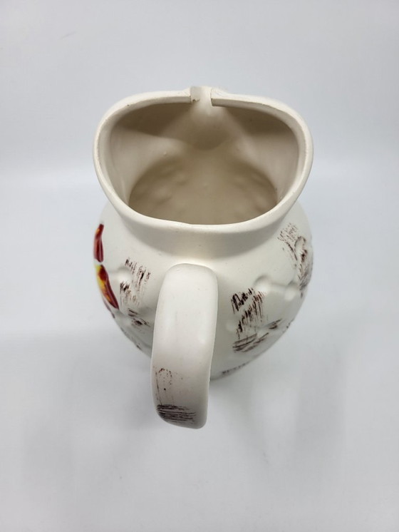 Image 1 of Laval Mireille ceramic pitcher, vintage France