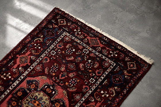 Vintage handgeweven Midden-Oosterse Oosterse Hamadan tapijt, jaren 60 – Decoratieve objecten, Wool (photo 9 of 12)