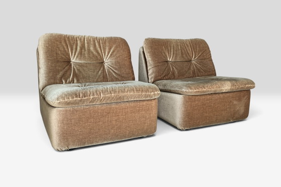 2 poltrone vintage verdi Cor "Ambo" di Jo Otterpohl – Divani modulari, Textile (photo 4 of 13)