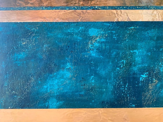 Image 1 of Exclusive abstract painting on copper