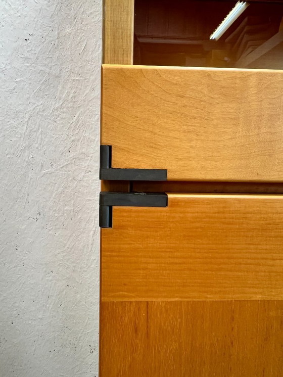 Image 1 of Buffet/armoire haute vintage, en bois de hêtre, Ibisco, Italie, années 1970