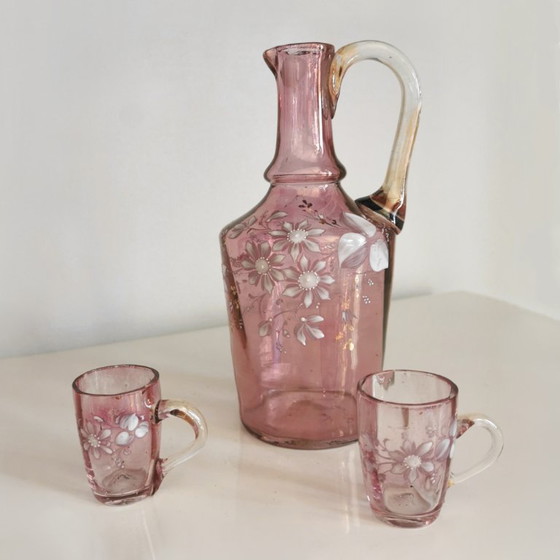 Image 1 of Liqueurs françaises / Pichets et verres – Art nouveau