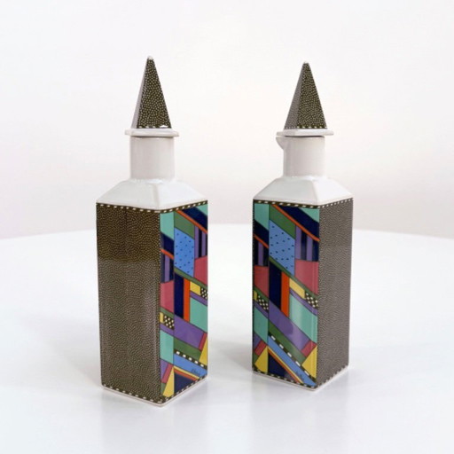 Essig-Öl-Set Metropol von Barbara Brenner für Rosenthal, 1990er Jahre