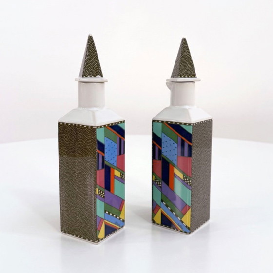 Image 1 of Vinagrera y aceitera Metropol de Barbara Brenner para Rosenthal, años 90