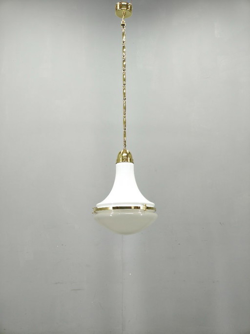 Peter Behrens Art Deco hanglamp voor Siemens, Duitsland, jaren 1930