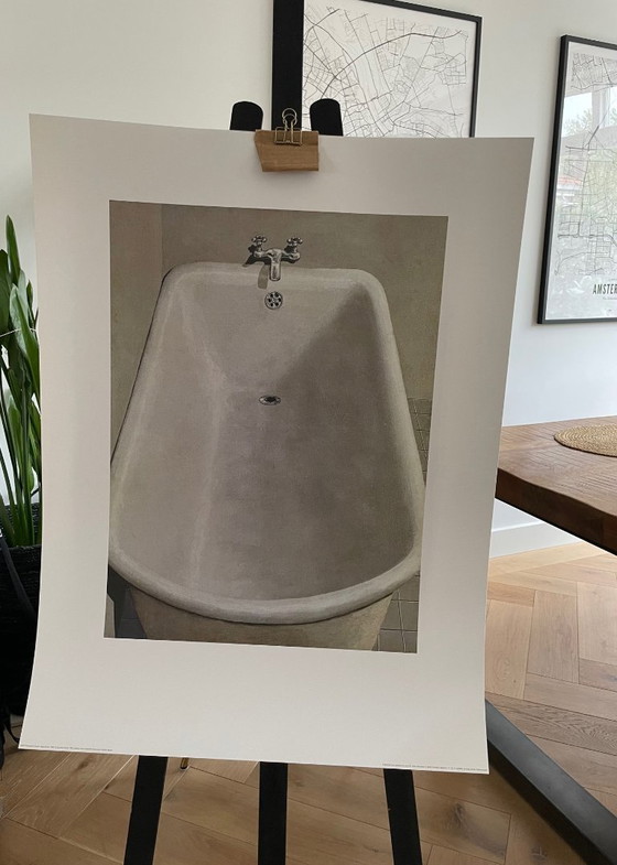 Image 1 of Domenico Gnoli (1933-1970), Bagnarola, 1966, copyright Marzia Gnoli, 1994, Printed in the Netherlands