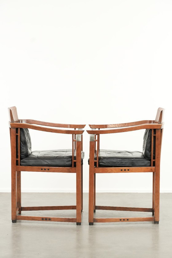Image 1 of 2 x Art Deco Schuitema design dining/occasional chair from the Decoforma series with armrests