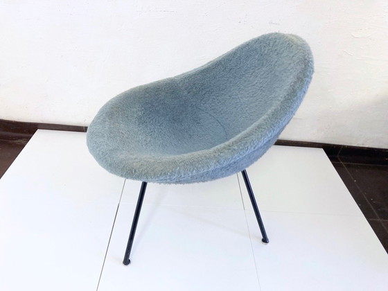 Image 1 of 50s Mid Century fauteuil ontwerp Fritz Neth voor Correcta