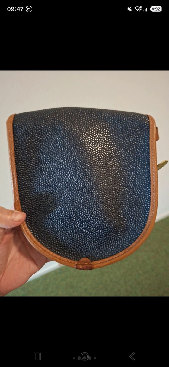 Borsa a tracolla piccola vintage Mulberry Scotchgrain stile saddlebag – Borse a tracolla, Pelle, Tessile (photo 5 of 12)
