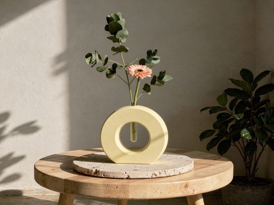 Image 1 of Modern 3D Printed Vase – Minimalist Nordic Home Decor