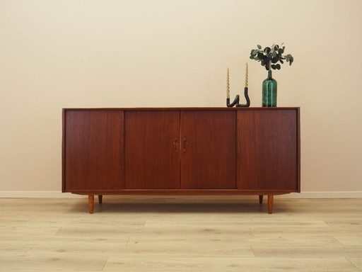 Teak sideboard, Danish design, 1970s, production: Denmark