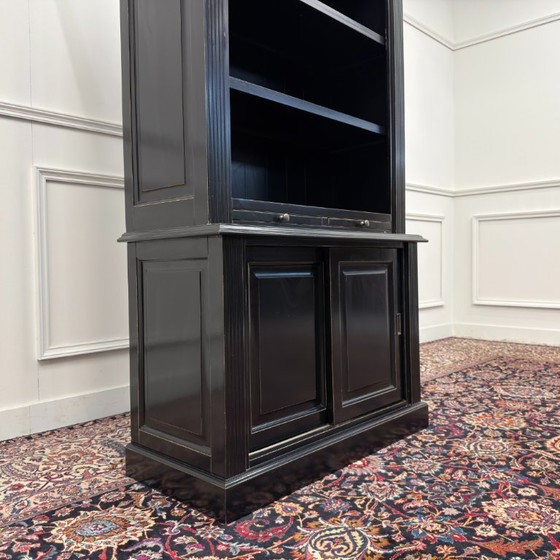 Libreria classica inglese nera – Librerie, Legno (photo 8 of 14)