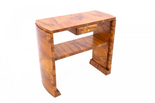 Art Deco console uit de jaren 1950, Polen.