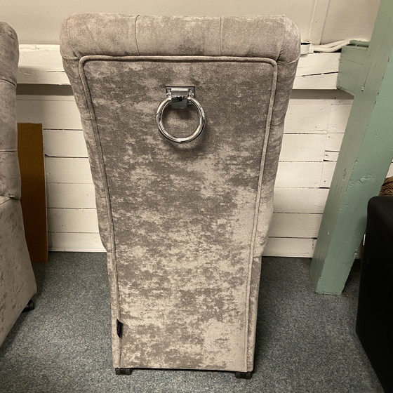 Image 1 of Sedia da pranzo Toulouse (set di 3) con panca da pranzo