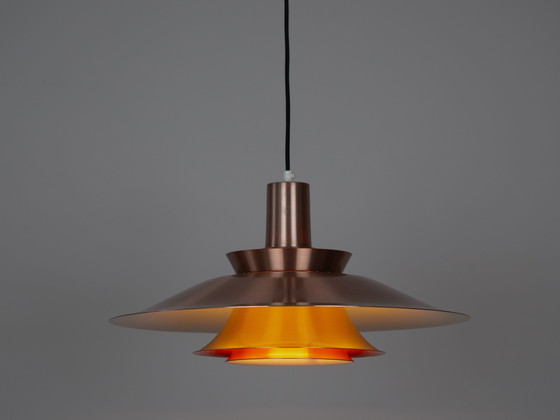 Image 1 of Lampada a sospensione vintage danese Lyskaer di Bent Nordsted, anni '80