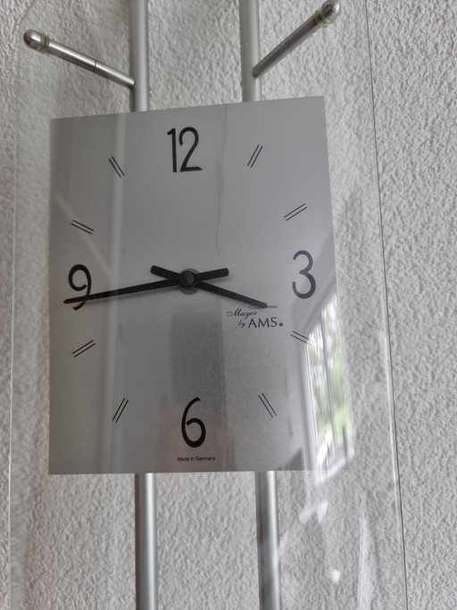 Orologio da parete – AMS, klokken, Glass, Metal (photo 2 of 5)