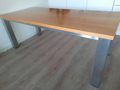 Modern sleek design dining table