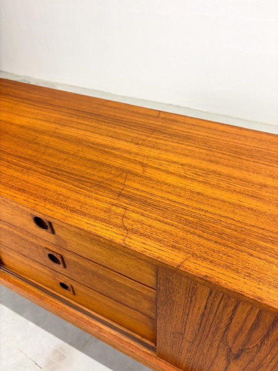 Image 1 of Buffet Mahjongg du milieu du siècle de l'usine de meubles Ouwenbroek