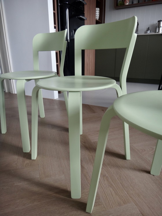 Image 1 of 4x sedie Takt verde menta