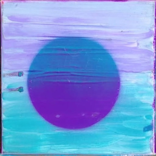 La vie continue - philosophie visuelle utilisant graffiti acrylique et pochoirs