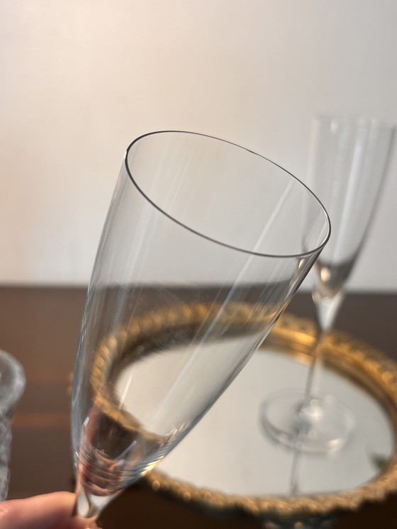 Image 1 of 2 Baccarat champagneglazen