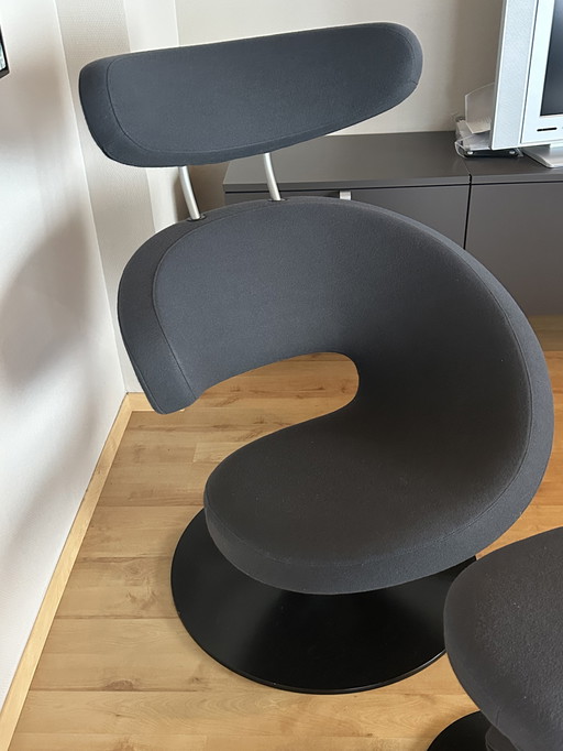 Rilassatevi zetel Stokke con voetbank 