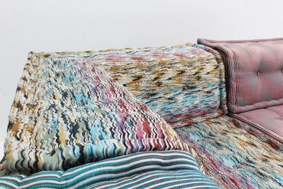 Image 1 of Canapé Mah Jong Roche Bobois Missoni design par Hans Hopfer, lot de 12
